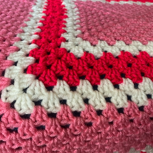 Handmade Crochet Baby Blanket - Picture 6 of 7